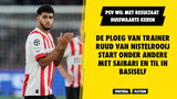 Opstelling PSV; Eindhovenaren starten aan tweeluik met Saibari en Til