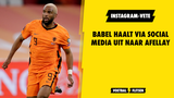 Babel haalt via social media uit naar Afellay
