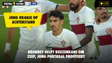 Brobbey helpt reuzenkans om zeep, Jong Portugal profiteert: Jong Oranje op achterstand