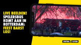 LIVE BEELDEN! Spelersbus Feyenoord aangekomen in Rotterdam: feest barst los!