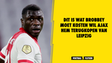 Dit is wat Brobbey moet kosten wil Ajax hem terugkopen van Leipzig