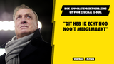 Onzekere voorbereiding voor Feyenoord tegen Wolfsberger: "Dat heb ik nog nooit meegemaakt"