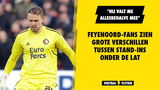 Feyenoord-fans zien grote verschillen tussen stand-ins onder de lat: "Hij valt me allesbehalve mee"