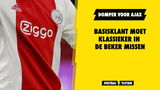 Basisklant Ajax moet Klassieker in de beker missen