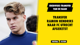 Update: Hendriks nog wél speler van FC Utrecht, revalidatietraject in De Kuip