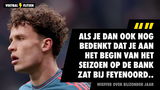 Wieffer over bijzonder jaar: "Als je bedenkt dat je aan het begin van het seizoen op de bank zat bij Feyenoord..."