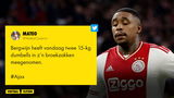 Ajax-publiek schreeuwt om wissel voor Bergwijn: "Heeft vandaag dumbells in zijn broekzakken gedaan"