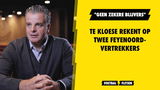 Te Kloese rekent op twee Feyenoord-vertrekkers: "Geen zekere blijvers"