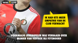 Voormalig jeugdspeler was verbaasd over vertrek bij Feyenoord: "Ik had iets meer empathie verwacht"