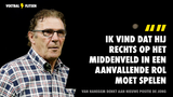 Van Hanegem helpt bondscoach: "Ik vind dat hij rechts op het middenveld in een aanvallende rol moet spelen"