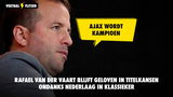 Van der Vaart blijft geloven ondanks nederlaag: "Ajax wordt kampioen"