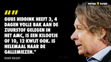 "Guus Hiddink lag 3, 4 dagen aan de zuurstof, is een kilootje of 12 kwijt"