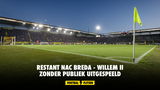 Restant NAC Breda - Willem II zonder publiek uitgespeeld