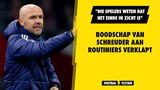 Boodschap van Schreuder aan routiniers verklapt: "Die spelers weten dat het einde in zicht is"