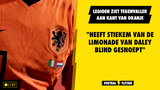 Oranje-fans zien tegenvaller aan de kant bij Nederland: "Heeft stiekem van de limonade van Daley Blind gesnoept"