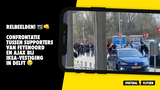 RELVIDEO: AJAX-FANS AANGEVALLEN BIJ IKEA-VESTIGING IN DELFT (HEFTIGE BEELDEN)