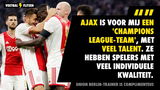 Trainer van Ajax-opponent deelt complimenten uit: "Ajax is een Champions League-team"