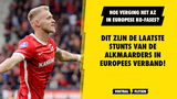 Hoe verging het AZ in de Europa knock-outfases? Dit zijn de laatste stunts van de Alkmaarders!