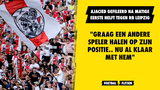 Ajacied gefileerd na eerste helft tegen RB Leipzig: "Nu al helemaal klaar met hem"