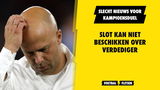 Slecht nieuws voor kampioensduel: Slot kan niet beschikken over verdediger