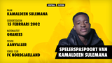 Spelerspaspoort Kamaldeen Sulemana (profiel)