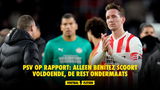 PSV op Rapport: alleen Benítez scoort voldoende, de rest ondermaats