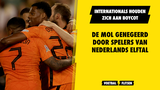 Oranje-internationals houden zich aan boycot; De Mol genegeerd