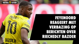 Feyenoord reageert met verbazing op berichten over persoonlijk akkoord met Bazoer