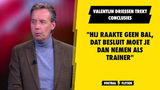 Driessen concludeert: "Hij raakt geen bal, dat besluit moet je dan nemen als trainer"
