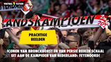 PRACHTIG! Feyenoord-iconen Van Bronckhorst en Van Persie reiken schaal uit (VIDEO)