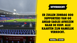Massale opkomst: Go Ahead Eagles met 800 supporters naar De Kuip