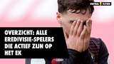 Overzicht: Alle eredivisie-spelers die actief zijn op het EK
