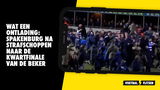 Wat een ontlading: Spakenburg na strafschoppen naar kwartfinale KNVB Beker