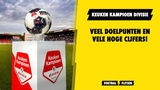 De cijfers in de KKD! Veel doelpunten en vele hoge cijfers!