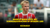 Broertje Mario Götze met schedelbasisfractuur op intensive care