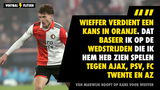Voormalig bondscoach tipt Koeman: "Als je een basisplaats hebt bij Feyenoord, waarom zou je dan niet in aanmerking komen?"