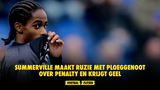 Summerville maakt ruzie met ploeggenoot over penalty en krijgt geel