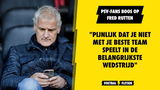 PSV-fans boos op Rutten: "Pijnlijk dat je niet met je beste team speelt in de belangrijkste wedstrijd"