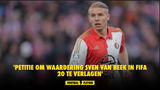 'Petitie om waardering Sven van Beek in FIFA 20 te verlagen'