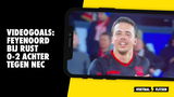 VIDEOGOALS: Feyenoord - NEC 1-0 & 2-0 (Calvin Verdonk & Pedro Marquez)