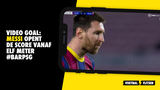 VIDEO GOAL: Messi opent de score vanaf elf meter #BARPSG