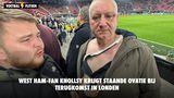 West Ham-fan Knollsy krijgt staande ovatie bij terugkomst in Londen