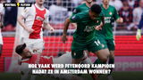 Hoe vaak werd Feyenoord kampioen nadat ze in Amsterdam wonnen?