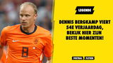 Legende Dennis Bergkamp viert 54e verjaardag; al zijn hoogtepunten op een rij