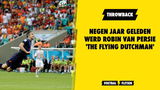 Throwback: negen jaar geleden werd Van Persie 'The Flying Dutchman'