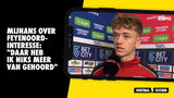 Mijnans over Feyenoord-interesse: "Daar heb ik niks meer van gehoord"