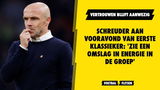 Schreuder aan vooravond van eerste Klassieker: 'Zie een omslag in energie in de groep'