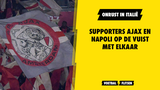 ONRUST! Supporters Ajax en Napoli op de vuist met elkaar