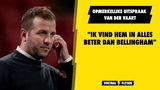 Opmerkelijke uitspraak Van der Vaart: "Ik vind hem in alles beter dan Bellingham"