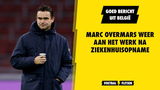 GOED BERICHT! Marc Overmars weer aan het werk na ziekenhuisopname